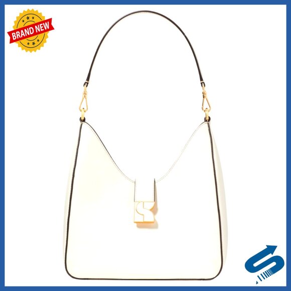 Smooth Leather Hobo Bag with Adjustable Strap Fits iPhone Max